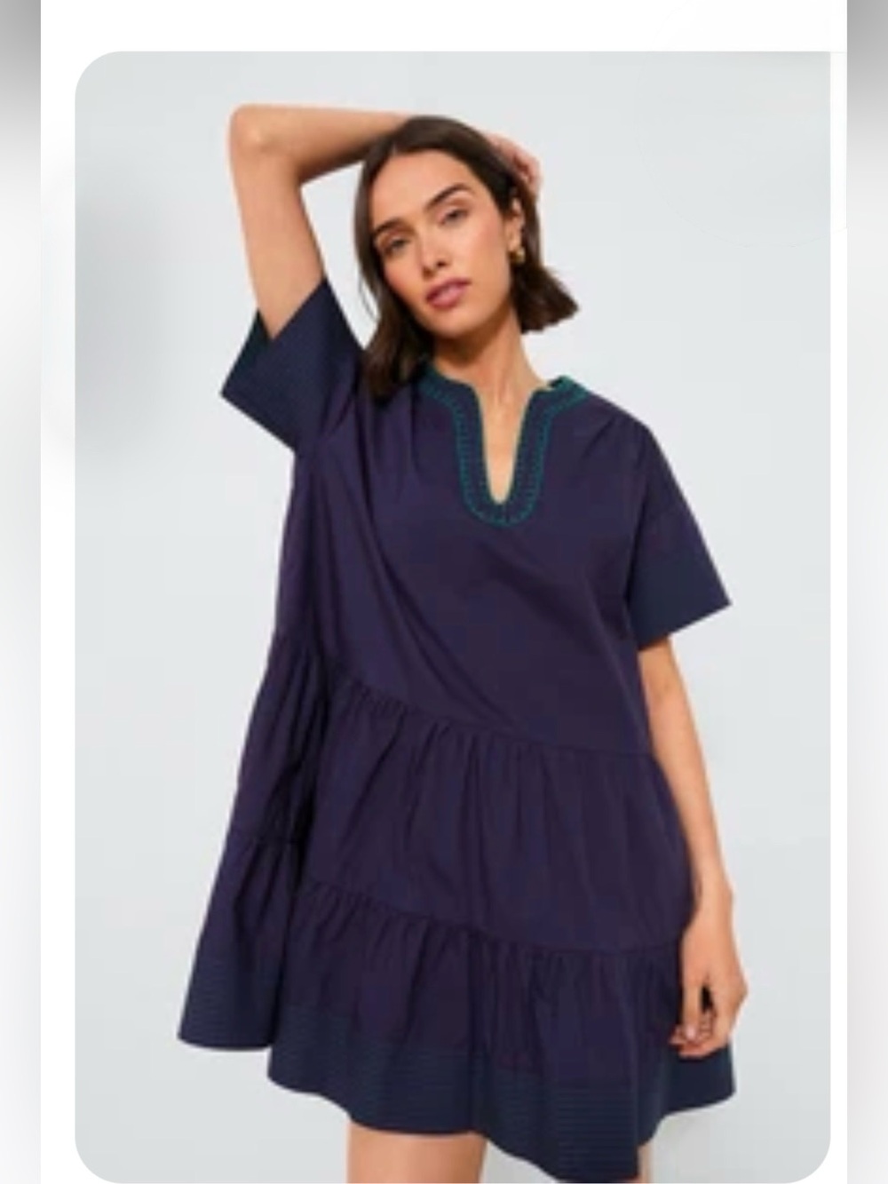 Tuckernuck XL- Navy Kinsley Dress